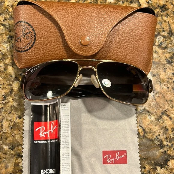 EUC RAY*BAN SUNGLASSES EUC Ray-Ban WAYFARER Peace Unity RB2140 50[]22 Sunglasses  main image 4
